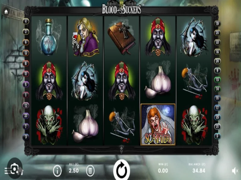 Blood Suckers - Slot Chinh Phục Bão Tố Ma Quỷ Cực Cuốn 2 Các tính năng bonus và minigame tại Blood Suckers