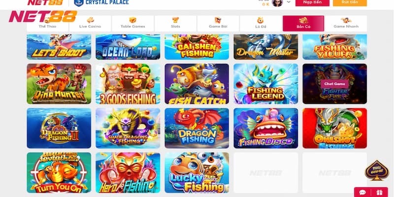 Danh sách game bắn cá đổi thưởng uy tín nhất Danh sách game bắn cá đổi thưởng uy tín nhất